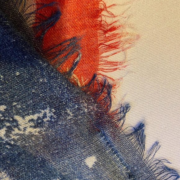 EUC American/America US Flag Infinity Scarf, Sheer - Picture 4 of 6